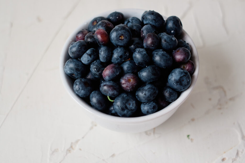 Bowl of Blueberries